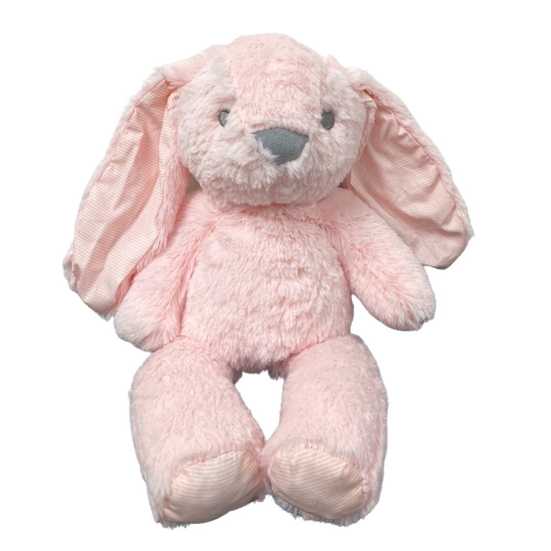 Wholesale bunny soft toy light pink baby safe teddy