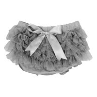 Baby Bloomers - Grey - Cotton, 6-24mth