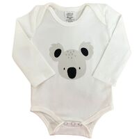 Bodysuit LS Koala 00 - 95% Cotton 5% Spandex