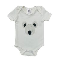 Bodysuit SS Koala - 95% Cotton 5% Spandex