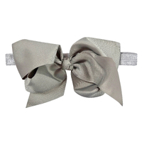Bow Headband - Silver