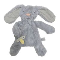 Bunny Comforter with Dummy Holder - Storm Stripe - 30cm