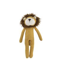Eco Knitted Lion Rattle - 25cm