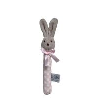 Bunny Rattle Mini - Beige/Pink - 18cm