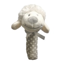 Sheep Stick Squeaker - Grey - 15cm