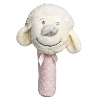 Sheep Stick Squeaker - Pink - 15cm