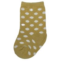Baby Socks 10Pk - Mustard Spot (loose)