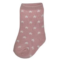 Baby Socks 10Pk - Pink Star (loose)