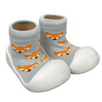 Rubber Soled Socks - Fox 18-24mth