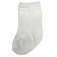 Baby Socks 10pk - White (loose)